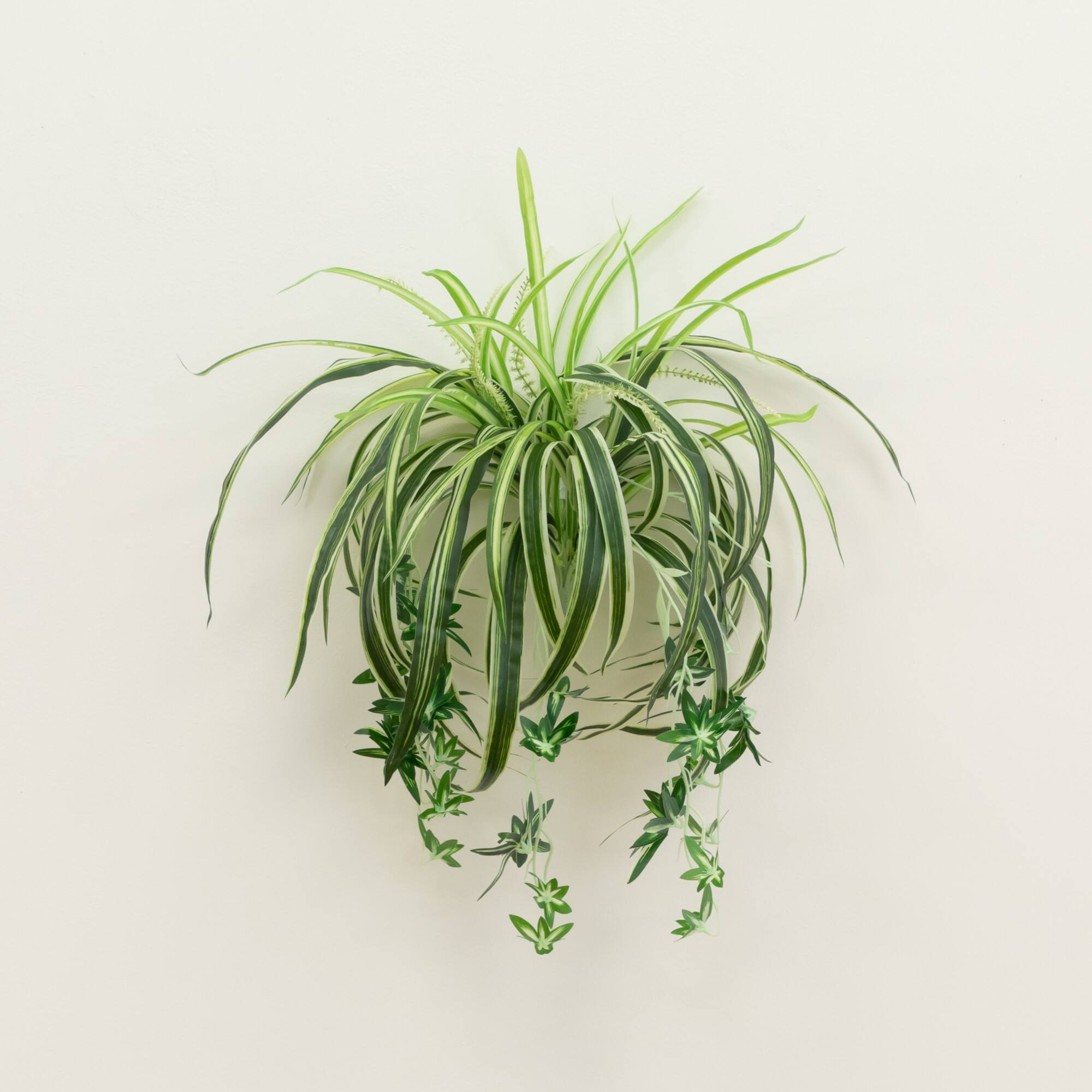24" UV Resistant Artificial Spider Bush (Indoor/Outdoor) - Set of 3